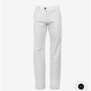 GREYSON‎ Mens Golf Pants 34x34 Light Beige Flat Front Straight Leg Performance